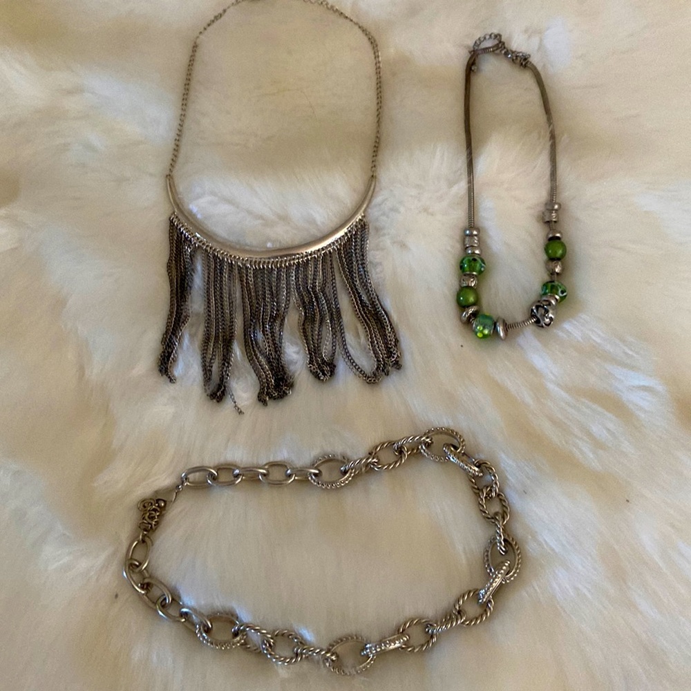 Bundle of three necklaces